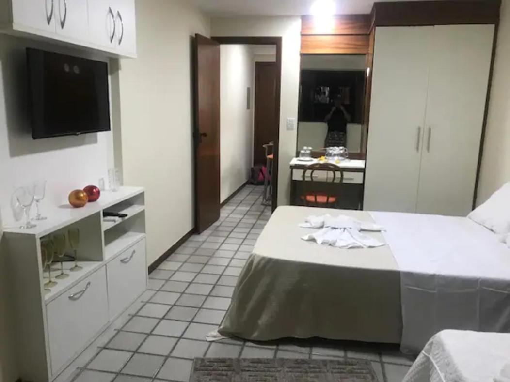 Flat Incrivel 811 - Aconchego E Vista Para O Mar Vila Velha  Buitenkant foto